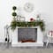 6ft. Pre-Lit Clear LED Green Pine Artificial Christmas Garland